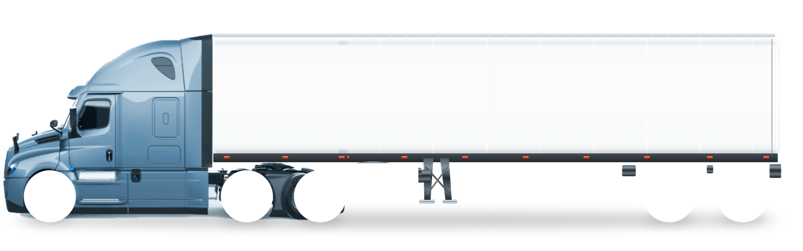 IMT NATIONWIDE DELIVERY LLC tractor and dry van trailer